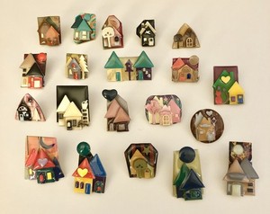 Lot of 20 Vintage Lucinda Tie Tack Pins