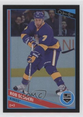 2013-14 O-Pee-Chee Black Rainbow Foil 93/100 Rob Scuderi #69 0c2