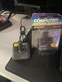 Coleco ColecoVision Console Lot w/ 2 Controllers, Adapters, 10 Games Donkey Kong