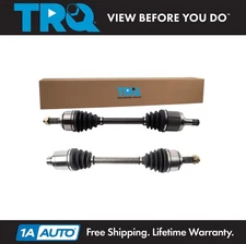 TRQ Front CV Axle Shaft Assembly Set Driver & Passenger Side Fits 14-15 Civic