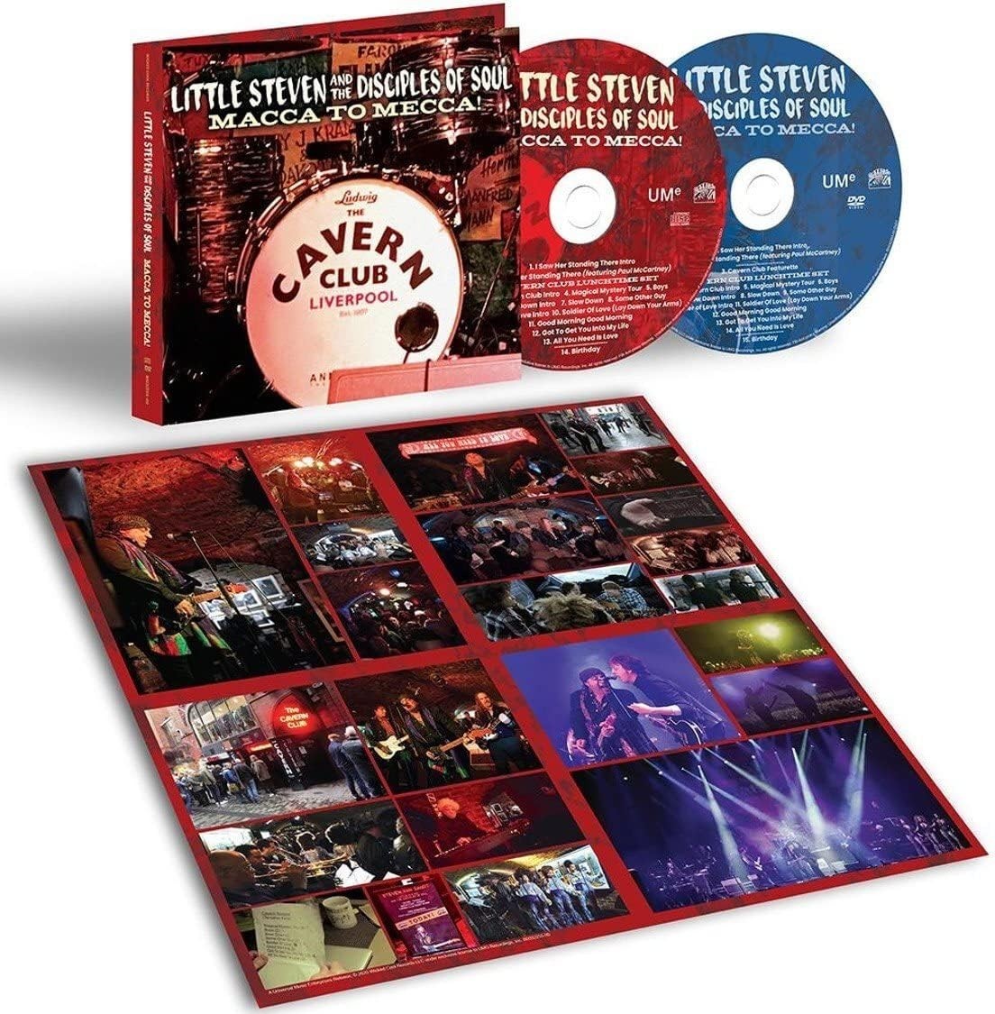 Little Steven & Disciples Of Soul / Macca To Mecca! (CD & DVD) **NEW**