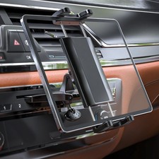 CD Slot Car Mount for 4-13in iPad  , Universal CD Player Holder with 360 Rot...