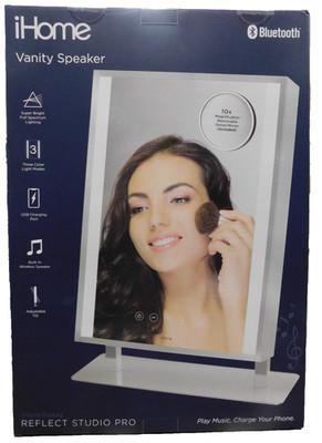 iHome Vanity Speaker Reflect Studio Pro ICVBT100SN