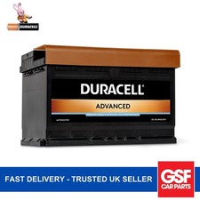 Duracell Battery DA 74 Advanced 12V 74 Ah 680 A B13 Cadillac Escalade 6.0 HYBRID