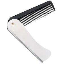 Bartkamm Männer,Bart Kamm Männer,Taschenkamm,Klappkamm,Mini Kamm,Taschenkamm Her