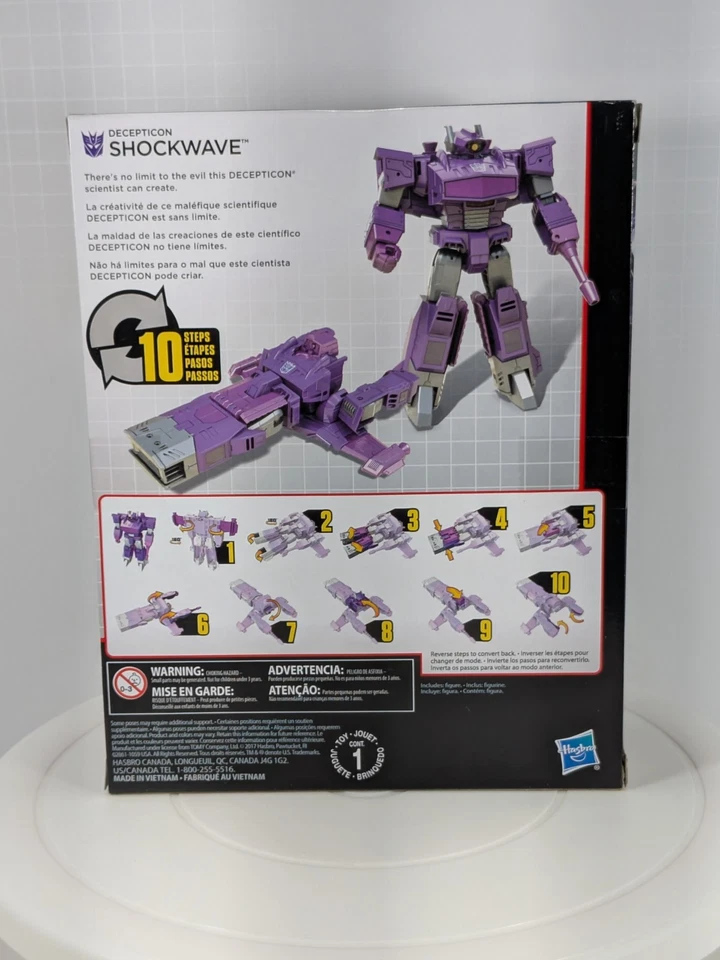 Transformers Cyber Battalion SHOCKWAVE MISB Foto 2 de 4