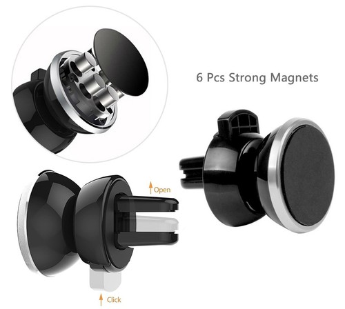 Noir Étui Robuste + Clip Ceinture + Magnétique Support pour Voiture pour - Photo 8 sur 11