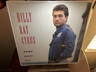 Billy Ray Cyrus Some Gave All 1992 Polygram Vinyl LP Club Edition SEALED, SCARCE