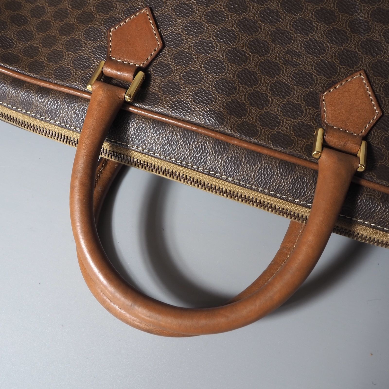 Celine CELINE Macadam Pattern Briefcase Brown Men… - image 6