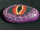 Hand Painted Rock/Stone. Eye Design — photo 3