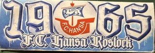 Aufkleber FC Hansa Rostock 1965