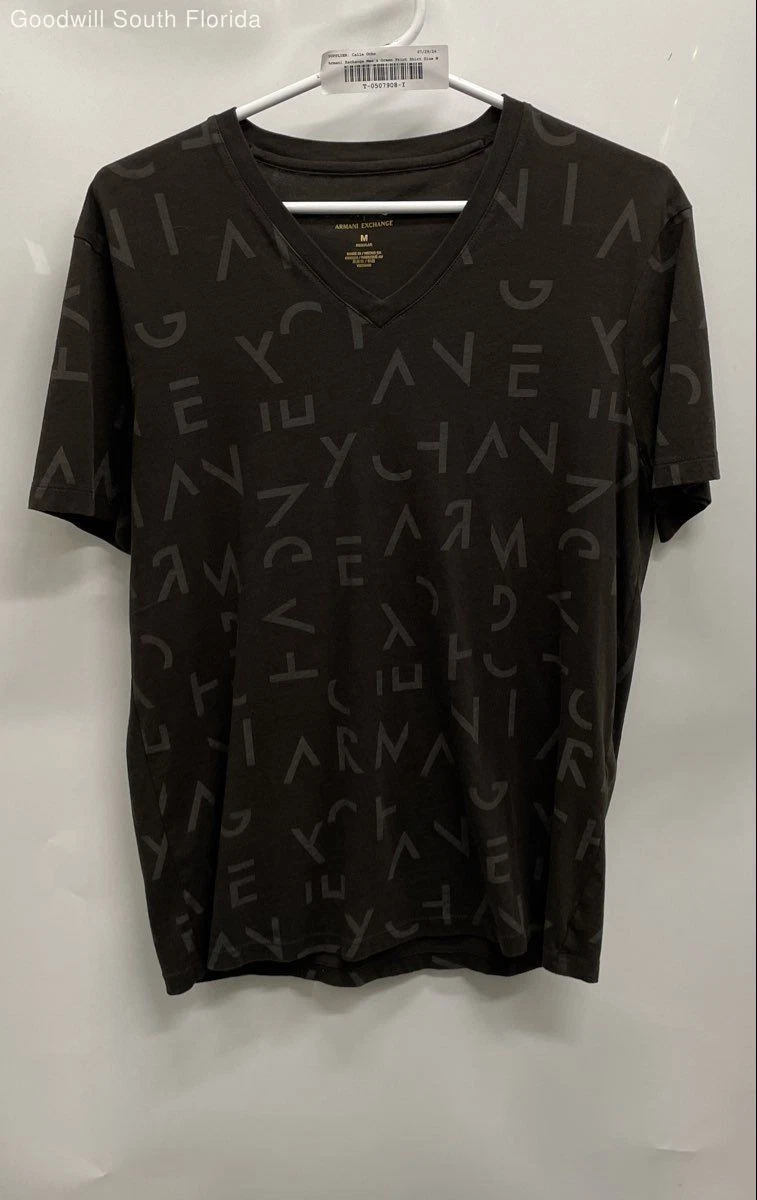 Armani Exchange V-Neck T-Shirts for Men for sale | eBay