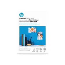 HP Everyday Photo Paper, Glossy, 4x6 in, 100 sheets (CR759A), Pack of 1