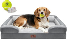 Orthopedic Dog Beds for Large Medium Dogs, Big Waterproof Memory Foam Pet Couch