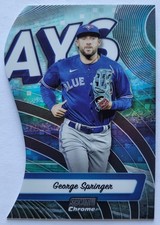 2024 Topps Stadium Club Triumvirates George Springer #TRI-27 Toronto Blue Jays