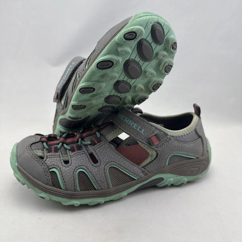 Sandalia Merrell Niñas Hydro H20 Senderista Punta Cerrada Zapato Arena Niñas Talla 4M Foto 2 de 4