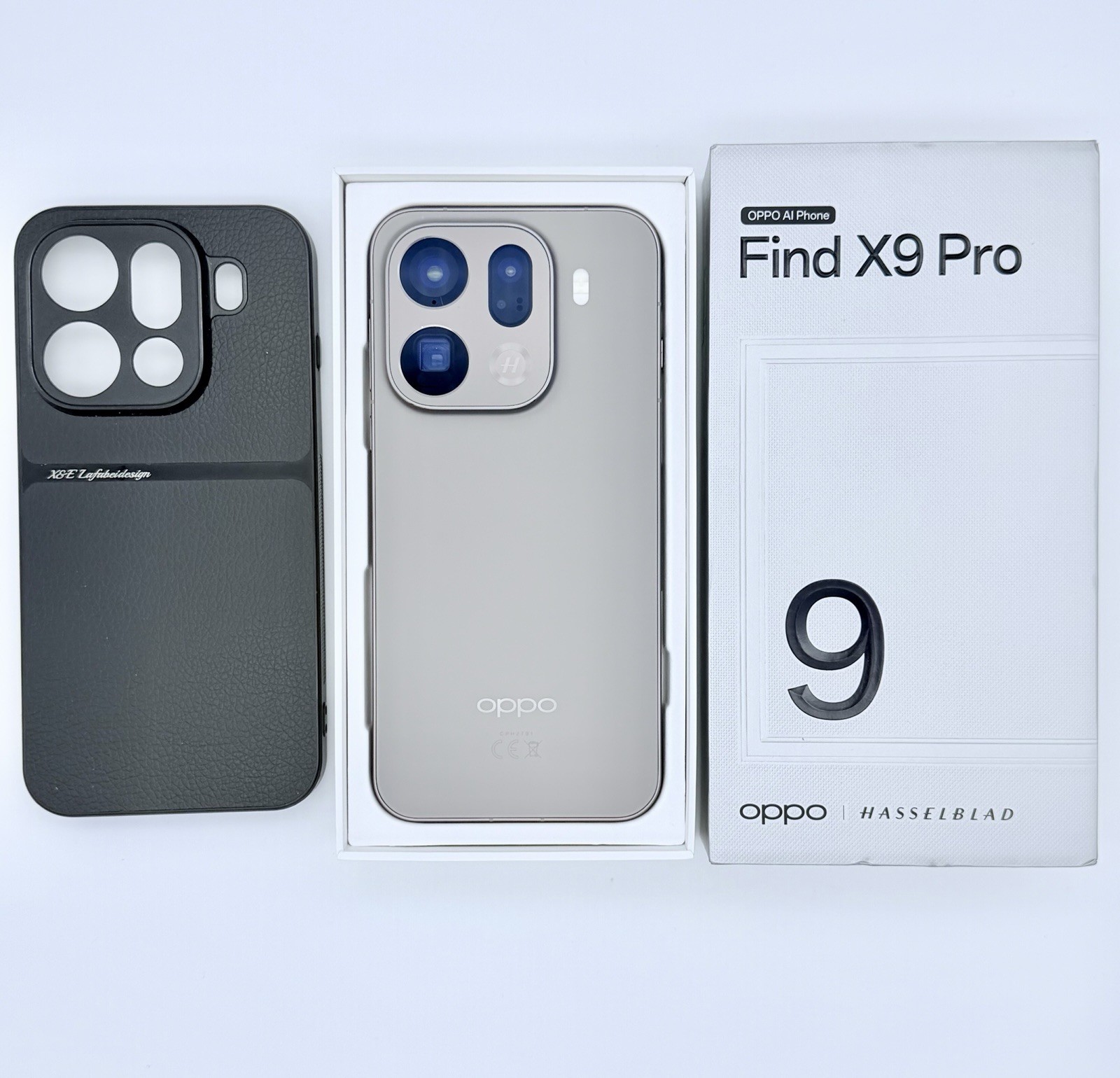 OPPO Find X9 Pro 512GB 16GB Titanium Charcoal, UK Version, Unlocked, Phone, New