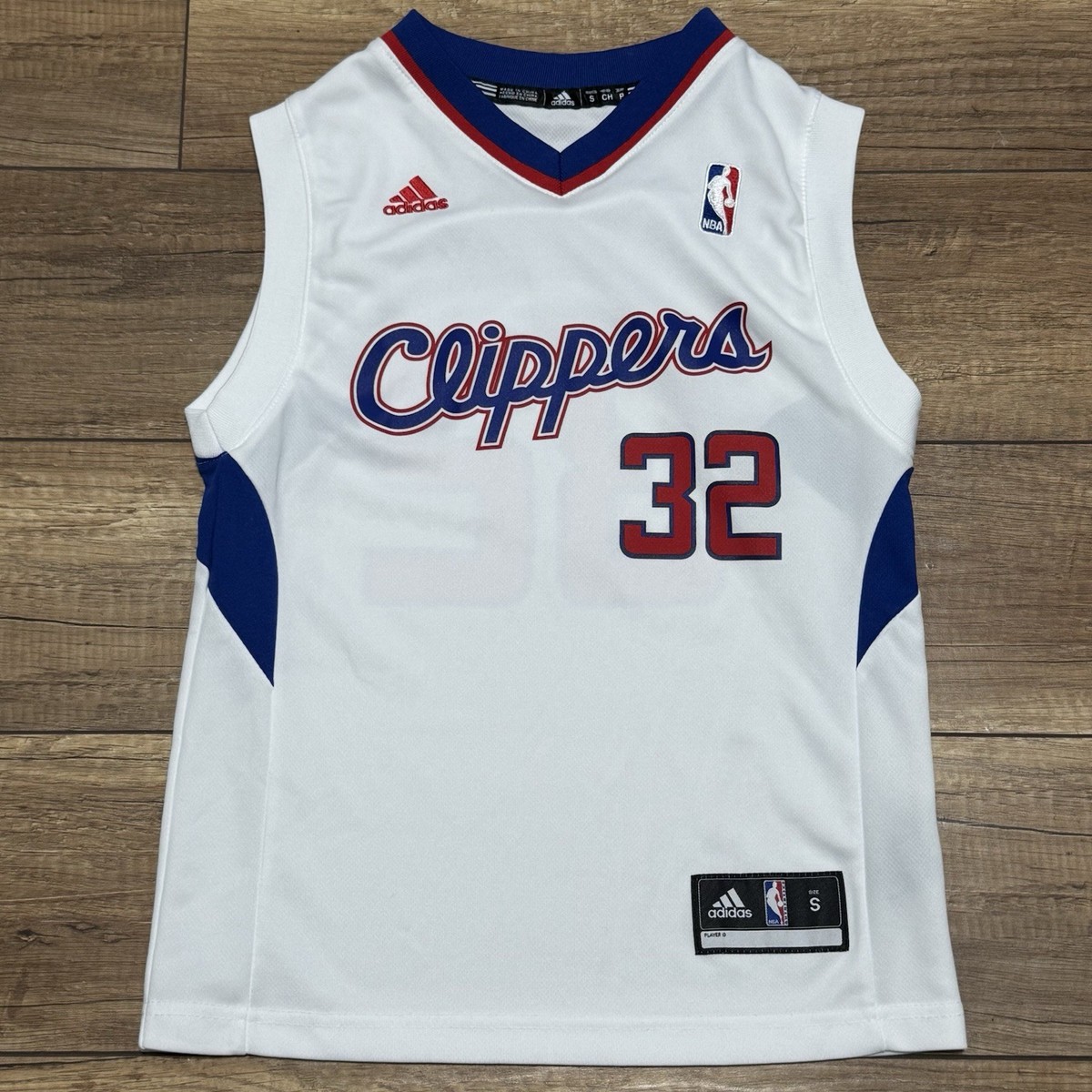 Adidas Blake Griffin #32 Los Angeles Clippers Lob City White