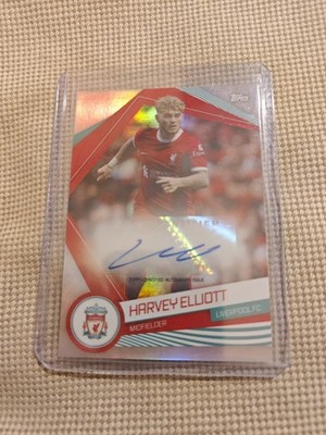 Harvey Elliott | 2023 Topps FC Liverpool Fan Set  Autograph