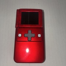 Red Vivitar DVR-410 Flash Media Camcorder
