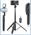 ULANZI SK-03 Selfie Stick Tripod, 64" Extendable, Detachable Remote