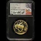 2021-W $100 American Liberty High Relief Gold Mustang NGC PF70 UCAM Signed