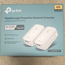 TP-Link AV2000 TL-PA9020P KIT 2-Port Gigabit Powerline Starter Kit 2000Mbps MIMO