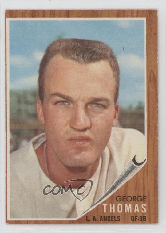 1962 Topps High # George Thomas #525