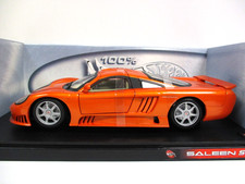 HOT WHEELS - SALEEN S7 (METALLIC ORANGE) - 1/18 DIECAST