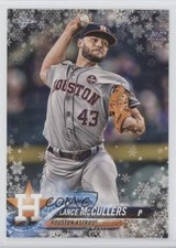 2018 Topps Holiday WalMart Mega Box Metallic Snowflake Lance McCullers Jr qf6