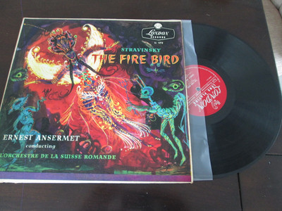 Igor Stravinsky- THE FIRE BIRD-LONDON LL 1272 LP-HEAR SAMPLE  SOLID VG