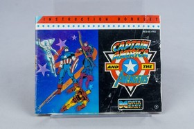 Captain America and The Avengers Nintendo NES OVP CIB PAL B 6E-FRG