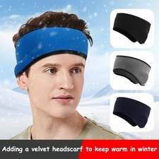 Warm Headband for Winter Elastic Sweatband Headband for Outdoor Skiing Running