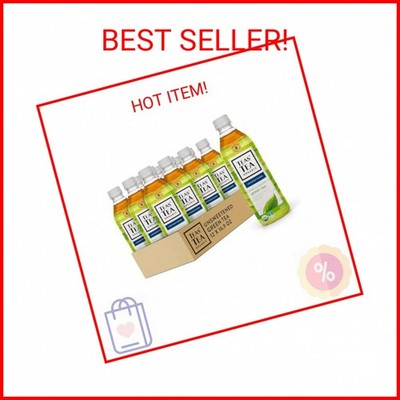 Teas' Tea Unsweetened Pure Green Tea, Organic, Sugar Free, 0 Calories, 16.9 Ounc
