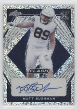 2021 Leaf Flash Navy Blue 10/75 Matt Bushman #BA-MB1 Auto 0u66