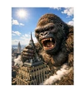 Vintage Movie Metal Sign King Kong MS289