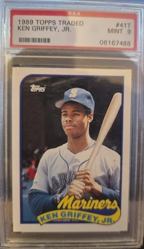 1989 Topps Traded - Ken Griffey Jr #41T (RC) PSA 9 Seven Digit Low Cert #