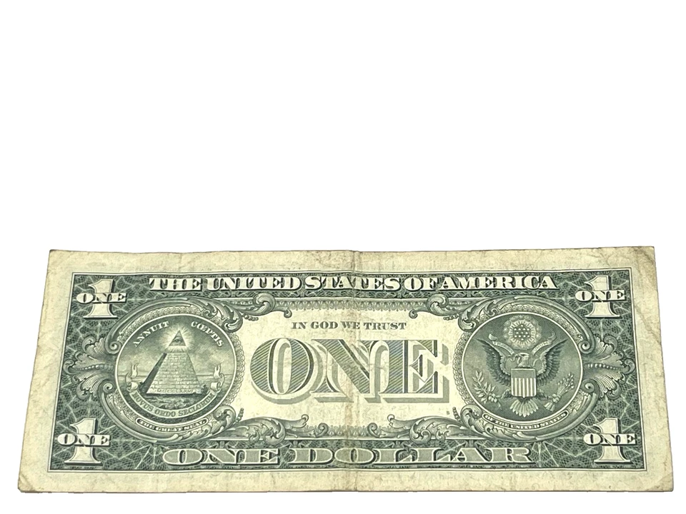 U.S. 1988A, $1.00 FEDERAL RESERVE NOTE, Very Fine, S/N F 71345961 F (#508) - Image 2 of 2