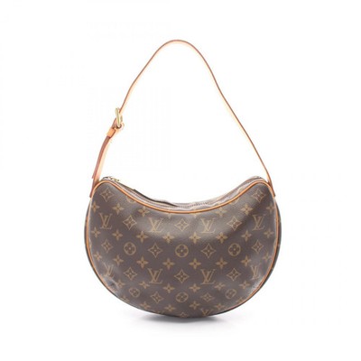 Louis Vuitton M51512 Croissant MM Monogram Shoulder Bag Coated Canvas r0_0605