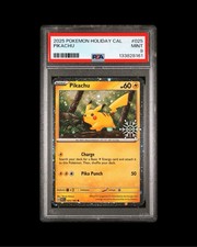 Pikachu - (Holiday Calendar) 025/165 Miscellaneous Cards