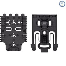 QLS 1-2 Quick Locking System Kit - Level 1 Retention Black Tactical Attachment