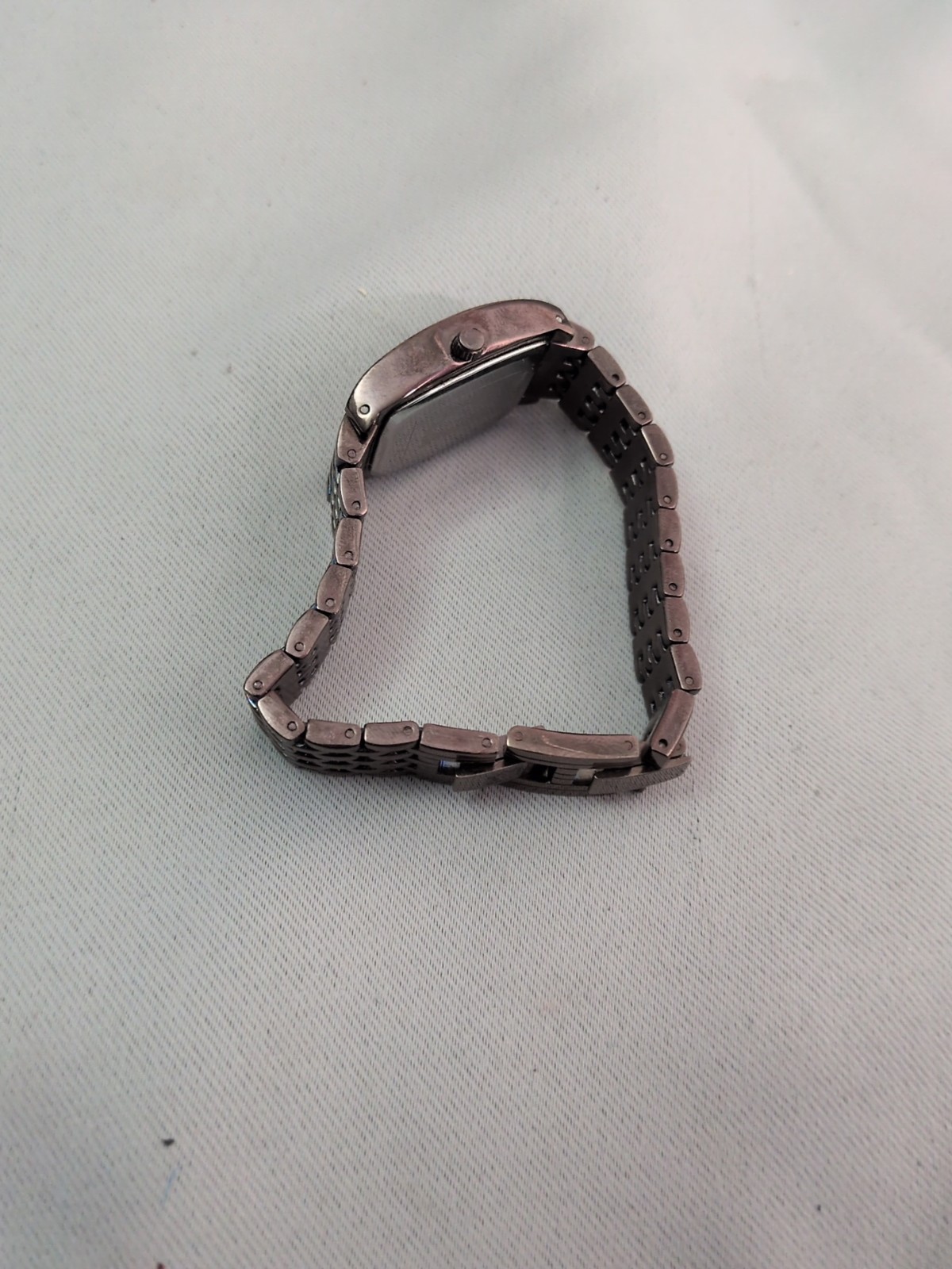 Anne Klein Rectangular Chocolate Brown Diamond La… - image 9