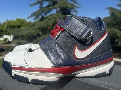 Nike Kobe Zoom 2 II Strength Olympic Red White Blue 316835-411