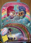Shimmer & Shine Backpack 16"Kids School Bag Full Size CUTE & RARE TO FIND IT NEW