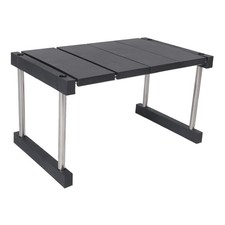 KüChen Schrank Theke Regal Organizer Erweiterbar Stapelbar Spice Rack für D8203