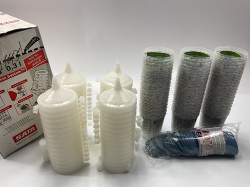 SATA 118299 RPS Cups 0.3l For Minijet, 125 Micron Filter, Pack Of 60 | eBay