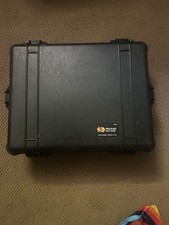 Pelican 1600 Hard Case- Great Condition  Black Color   Rugged, Watertight