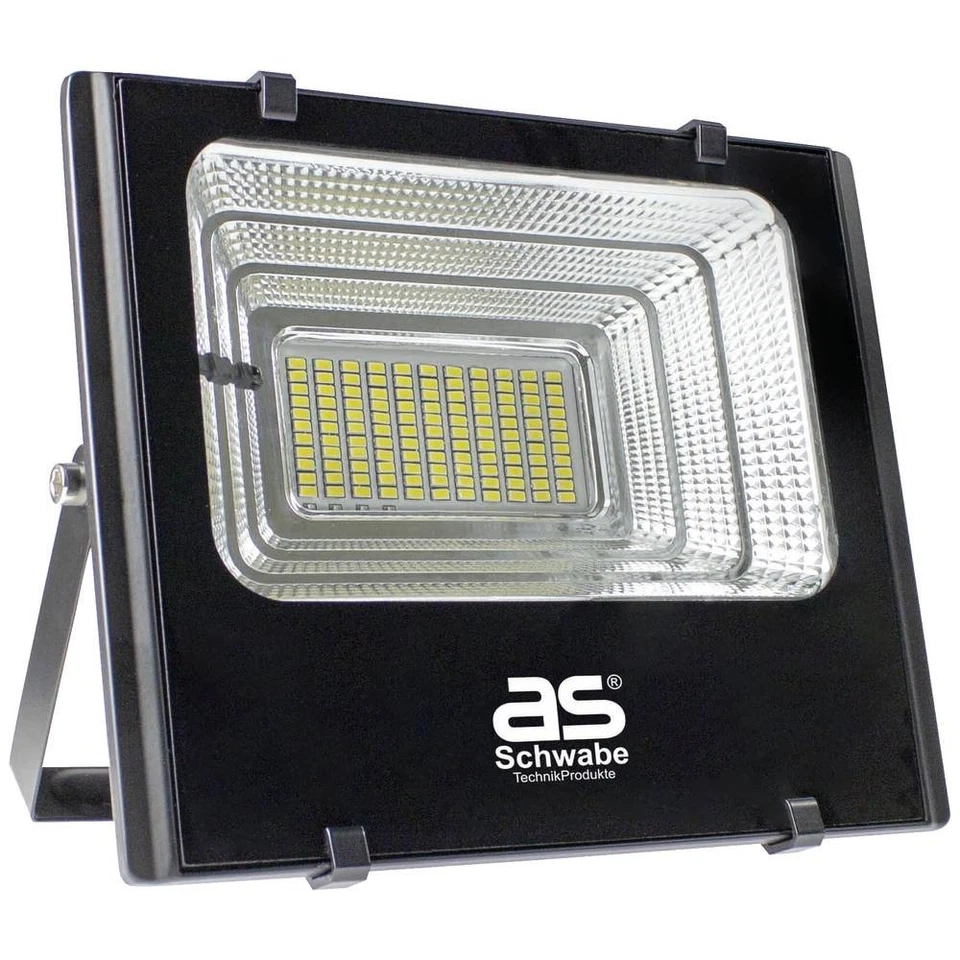 as-Schwabe Solarline Solar-Außenwandleuchte 60W 4000lm Solarstrahler IP65 - Bild 2 von 4