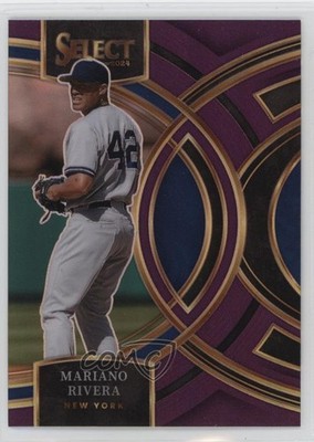 2024 Panini Select Premier Level Purple Prizm 17/99 Mariano Rivera #45 HOF 1ax