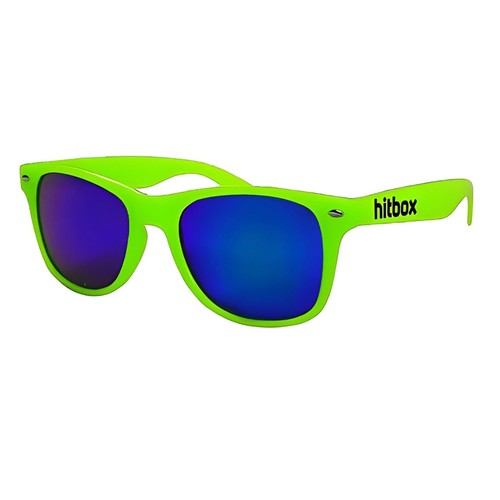 Occhiali da sole Hitbox verde lime
